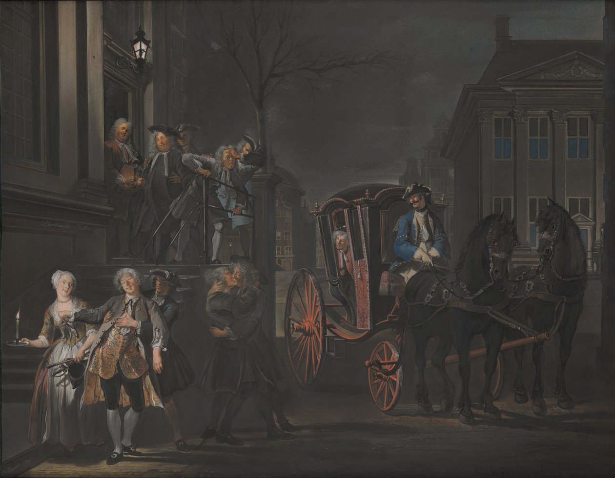 Ibant qui poterant, qui non potuere cadebant - Cornelis Troost