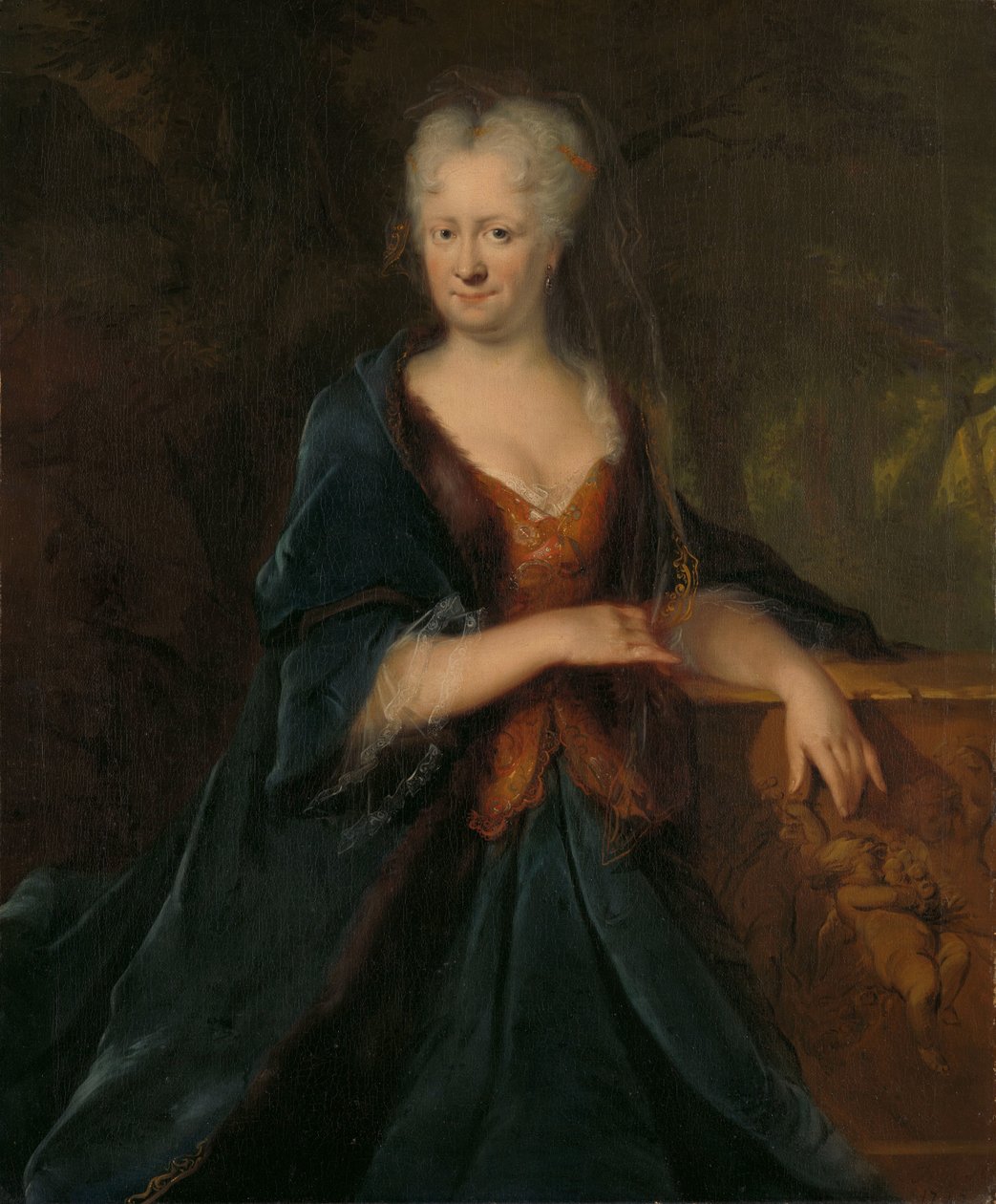 Portrait de Louise Christina Trip, épouse de Gerrit Sichterman - Cornelis Troost