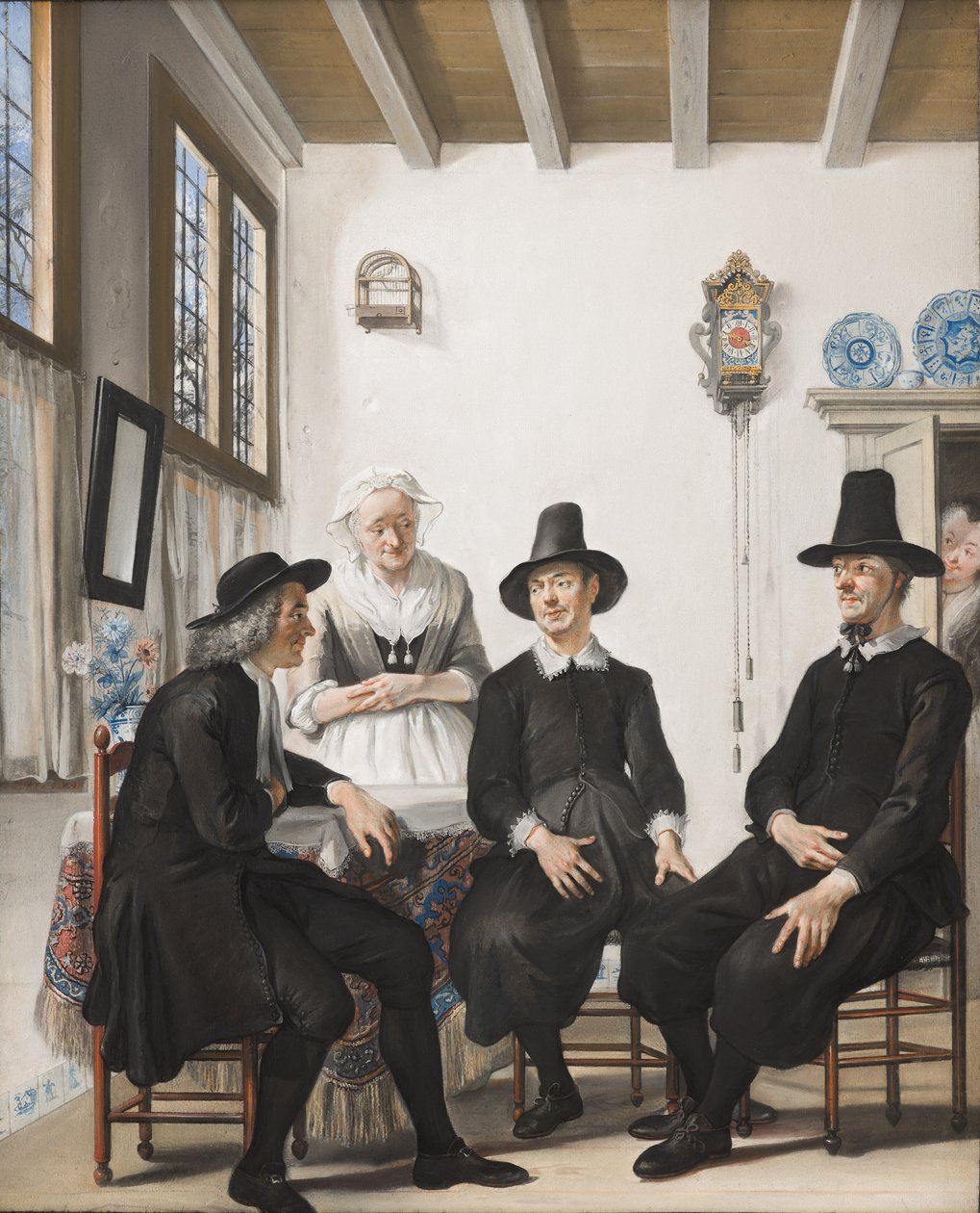 Saartje Jans est demandée en mariage, 1738 - Cornelis Troost