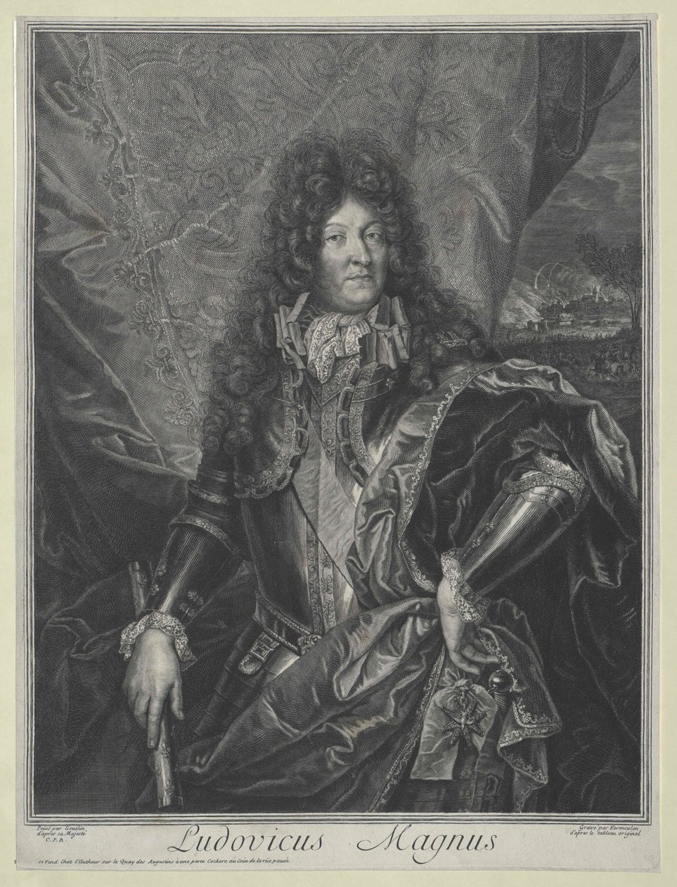 Roi Louis XIV de France - Cornelis Vermeulen