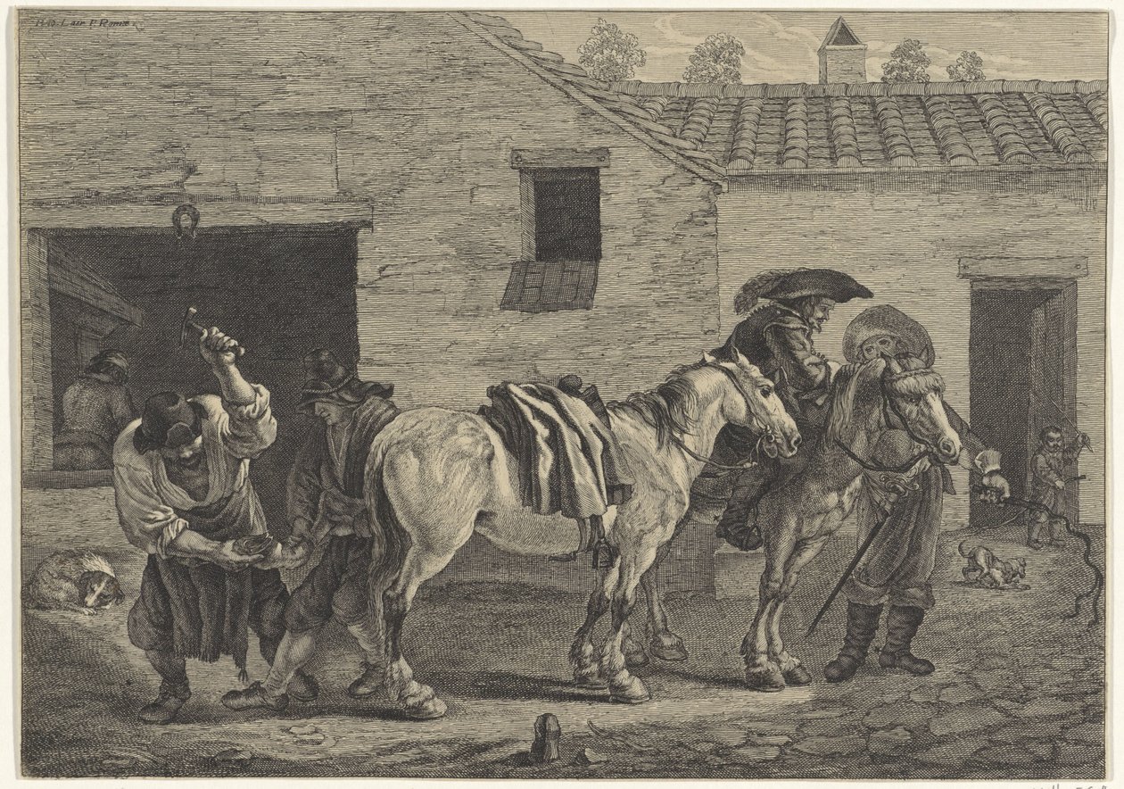 Maréchal-ferrant - Cornelis Visscher (II)