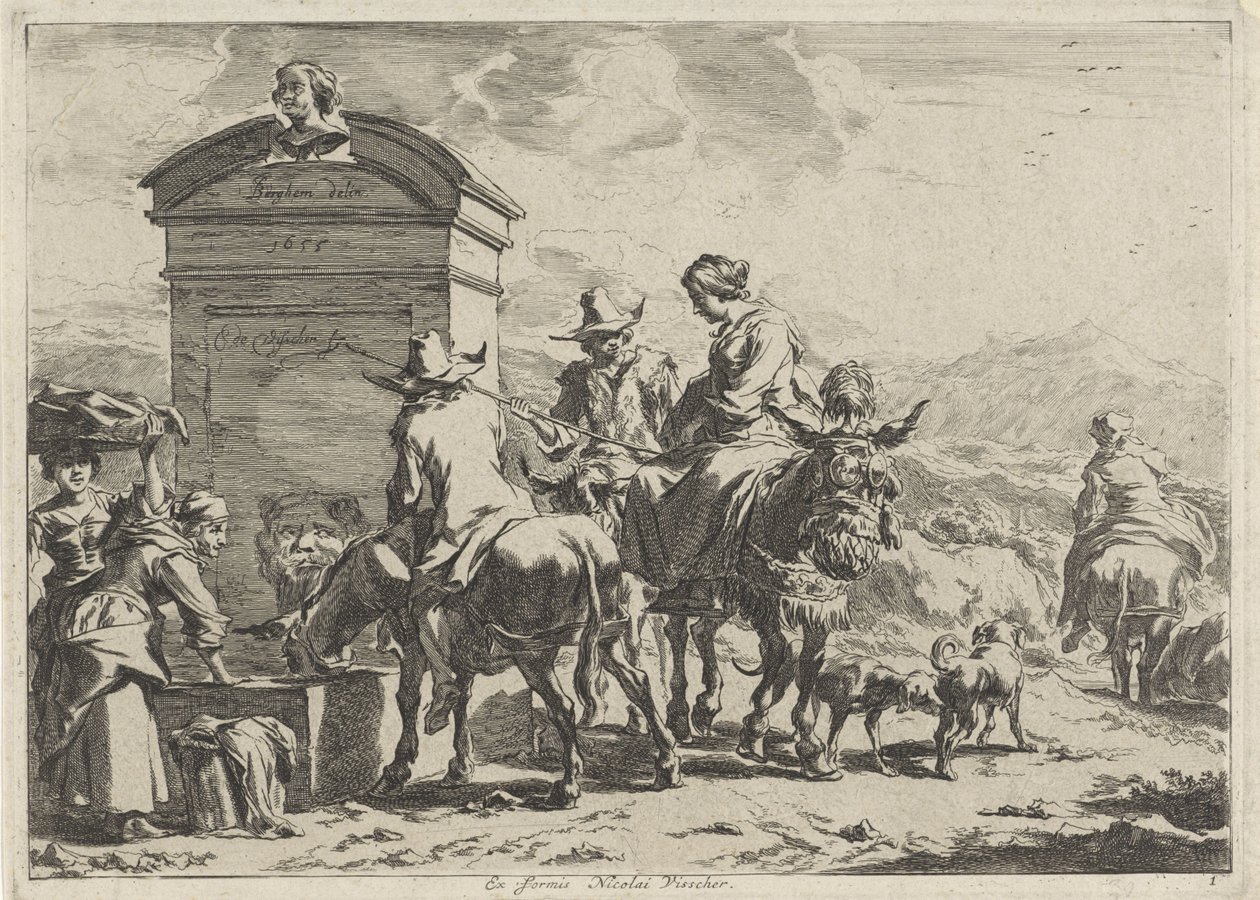Lieu de repos - Cornelis Visscher (II)