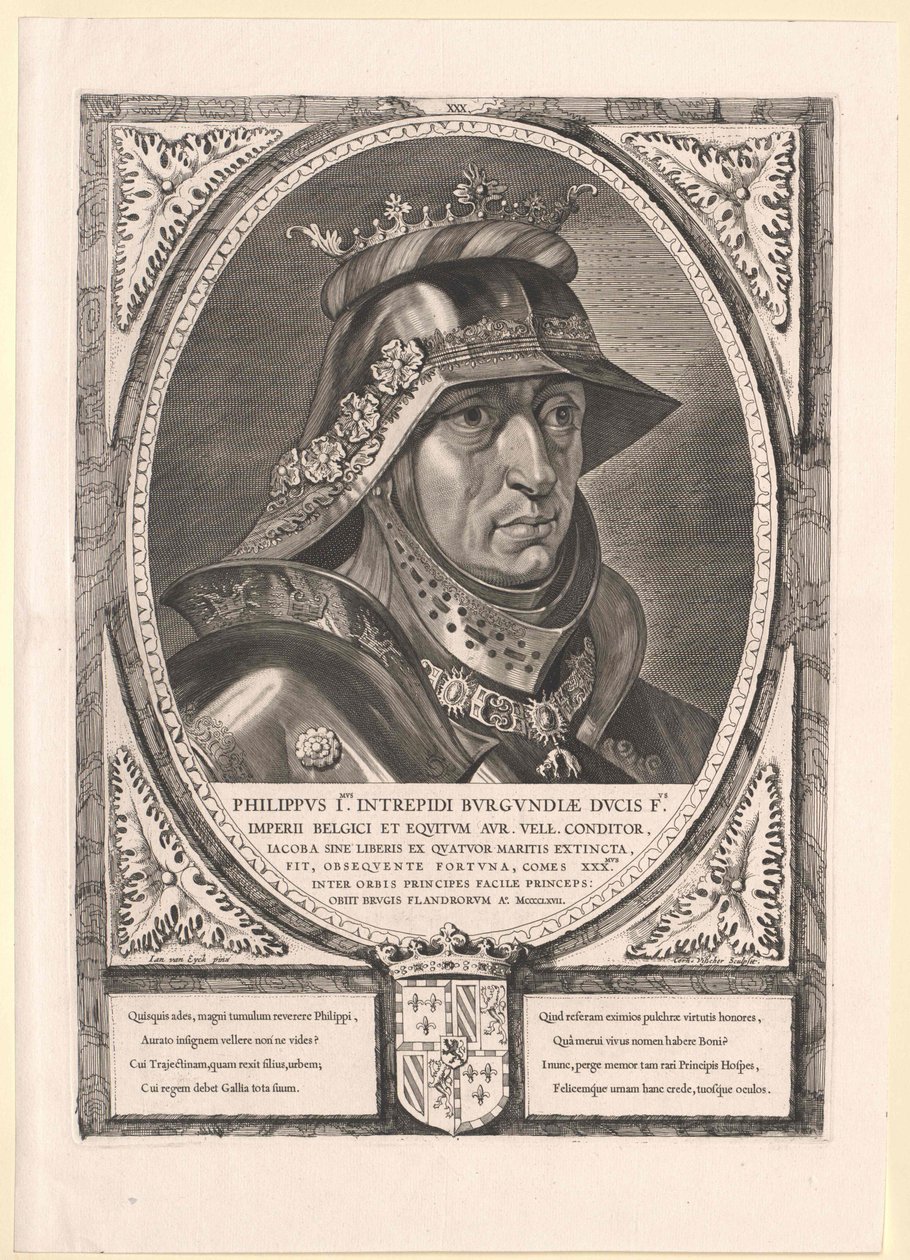 Empereur du Saint-Empire romain germanique Maximilien Ier (gravure) - Cornelis Visscher