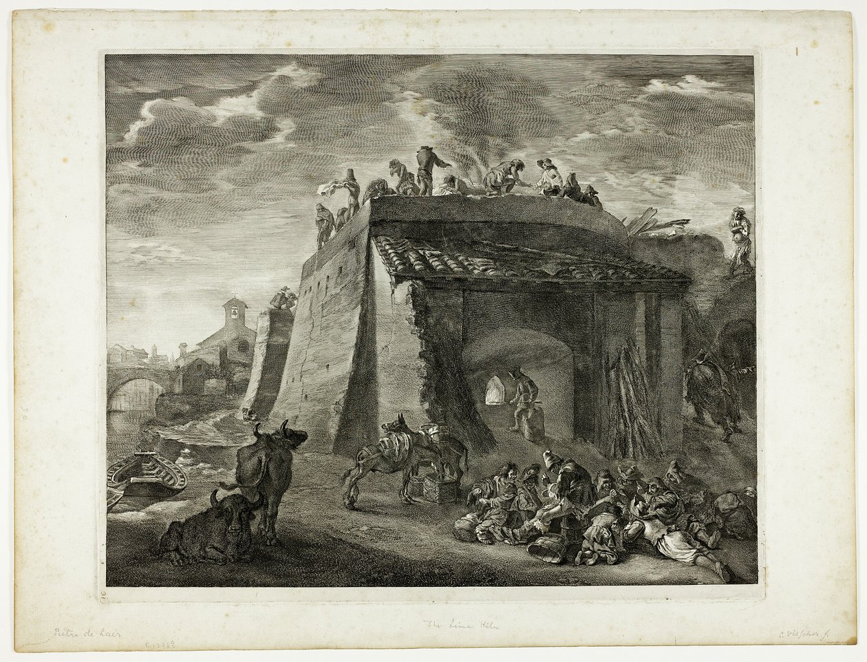 Four à chaux, du Cabinet Reynst - Cornelis Visscher
