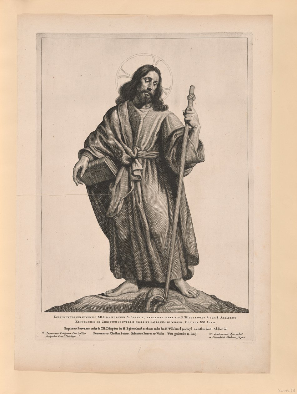 Saint Engelmundus - Cornelis Visscher