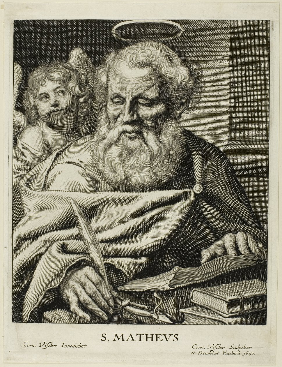 Saint Matthieu - Cornelis Visscher