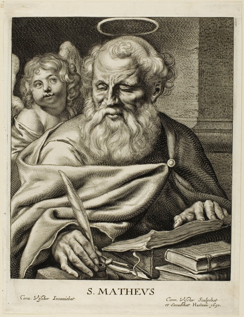 Saint Matthieu - Cornelis Visscher