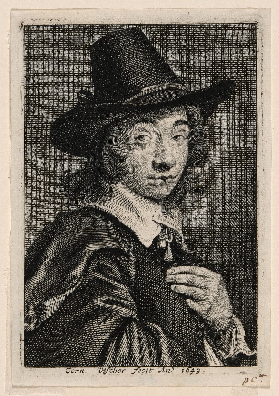 Autoportrait - Cornelis Visscher