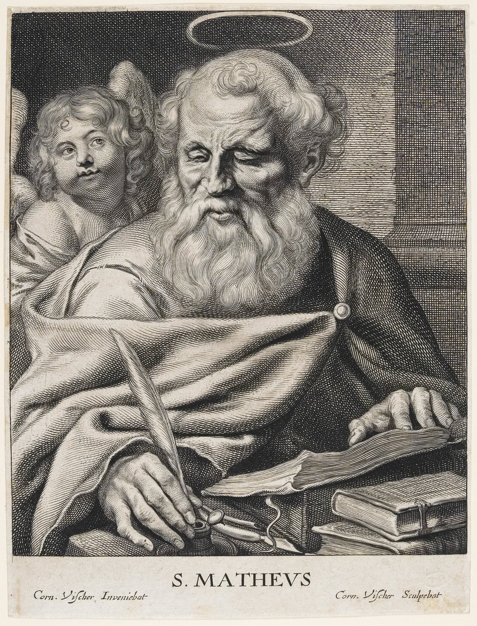 Saint Matthieu - Cornelis Visscher