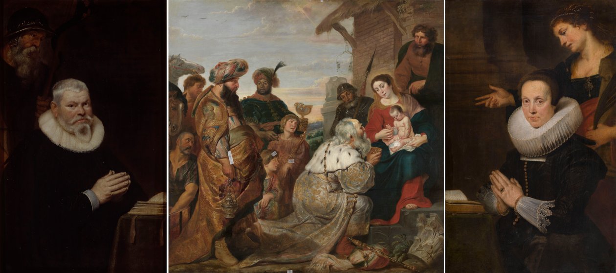 Épitaphe de Willem van Meerbeeck et de son épouse Barbara Kegeleers - Cornelis de Vos