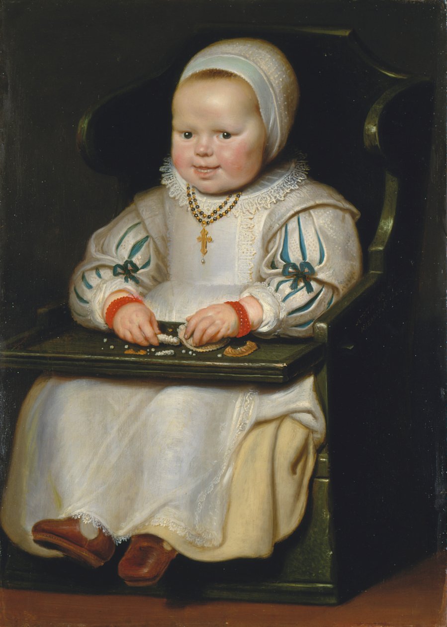 Portrait de Susanne de Vos, troisième fille du peintre - Cornelis de Vos