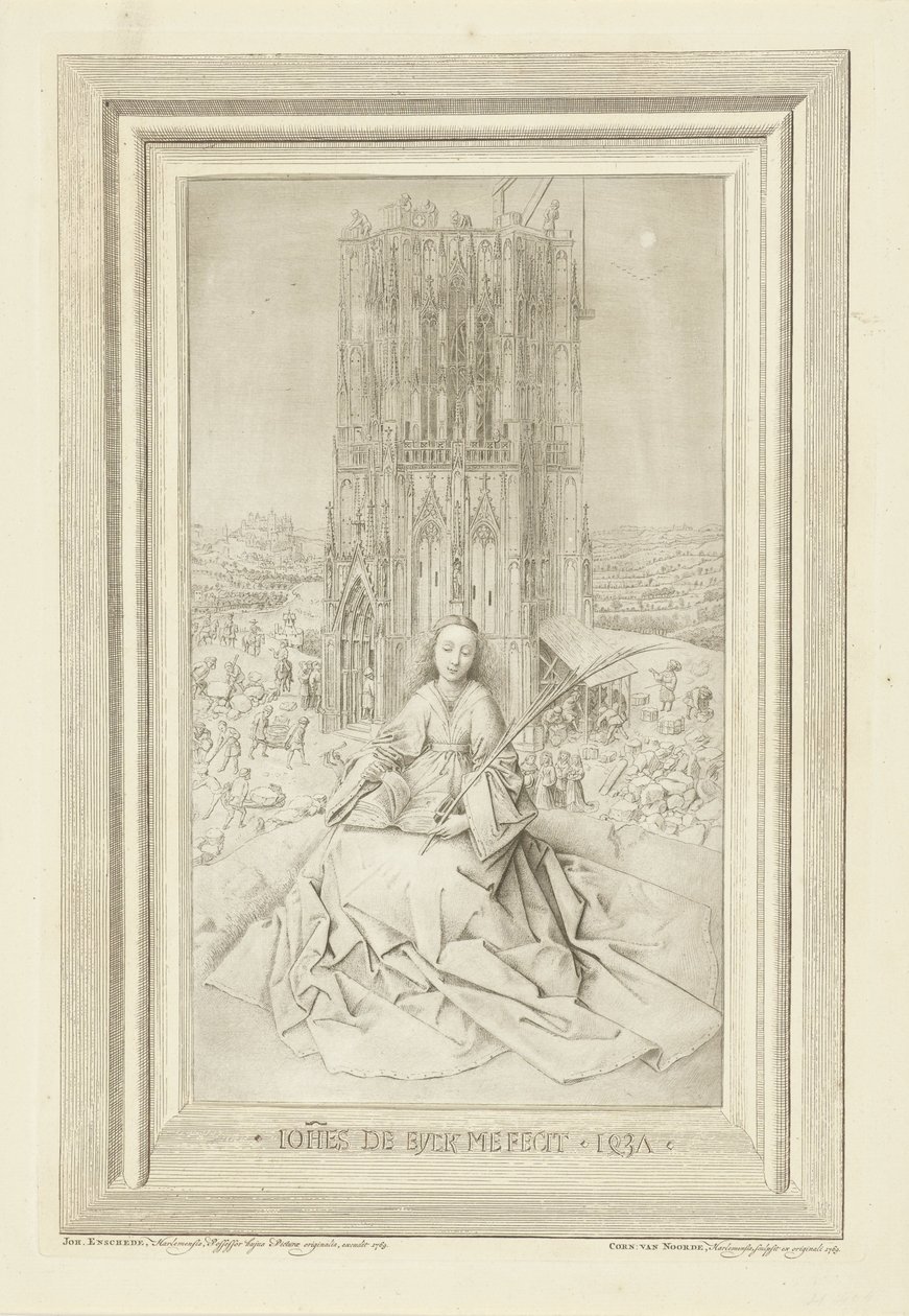 Sainte Barbe - Cornelis van Noorde