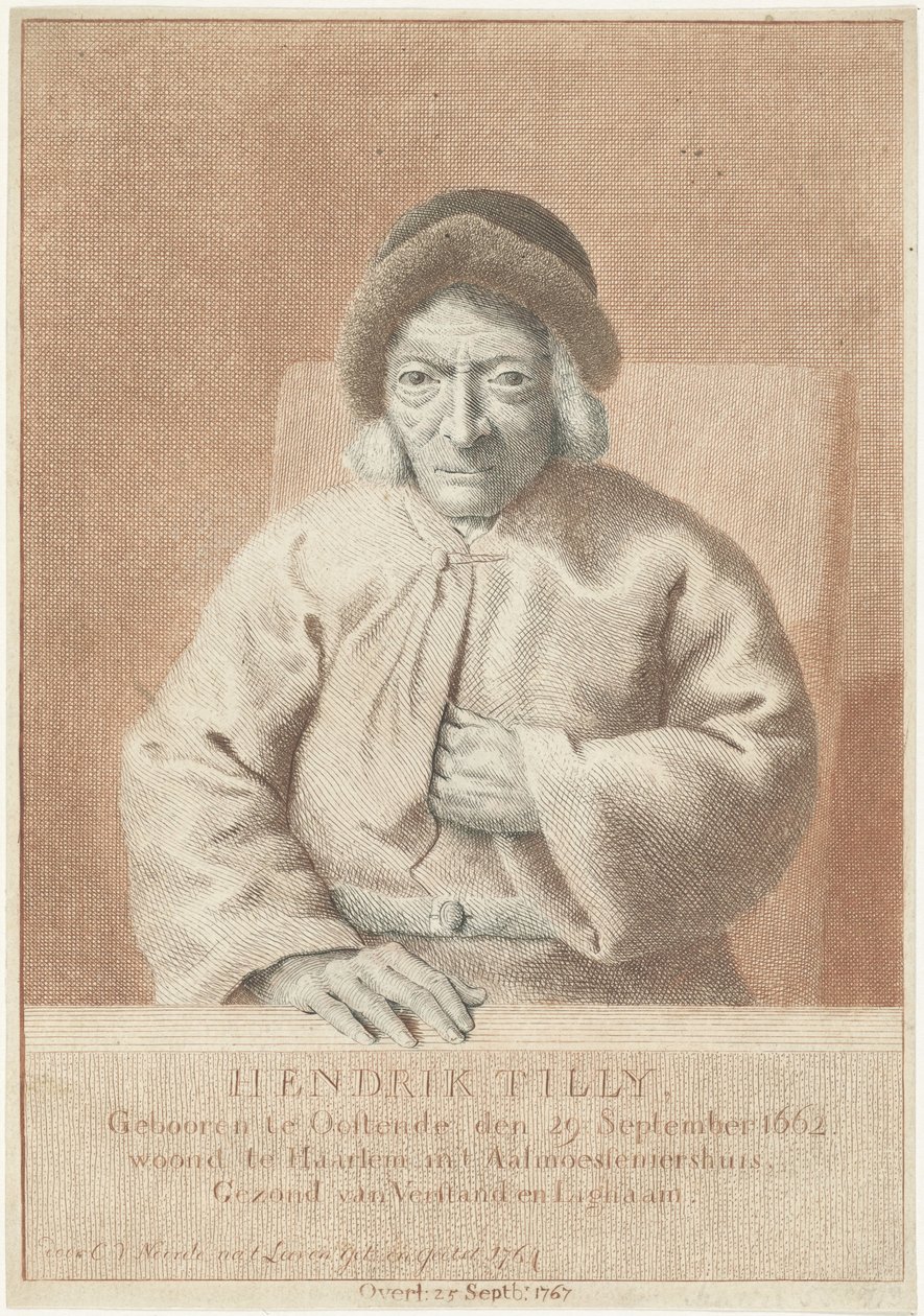 Portrait de Hendrik Tilly - Cornelis van Noorde