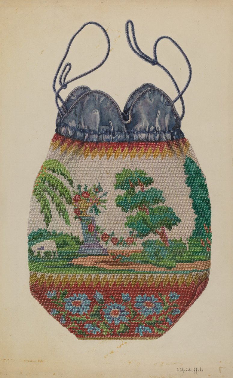Sac perlé - Cornelius Christoffels