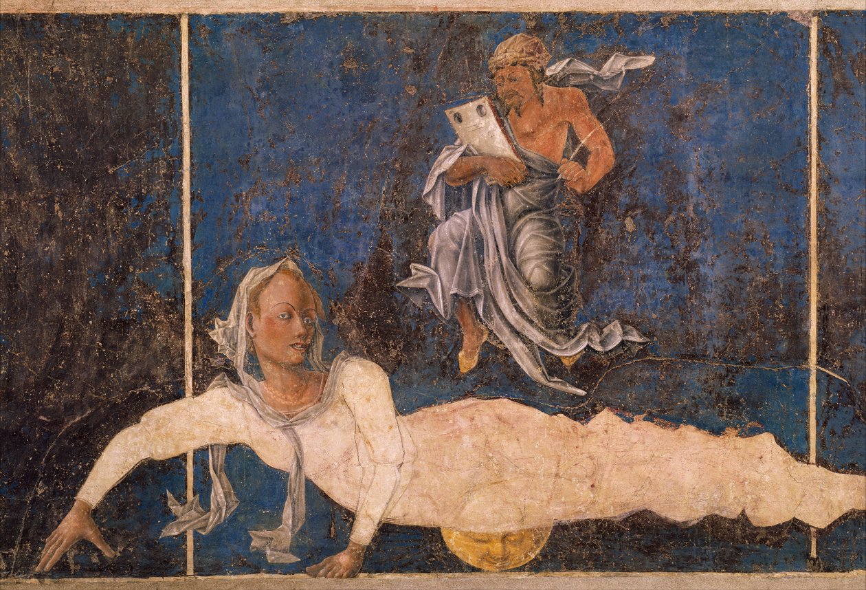 Vierge avec le doyen, (détail) - Cosimo (attr. to) Tura