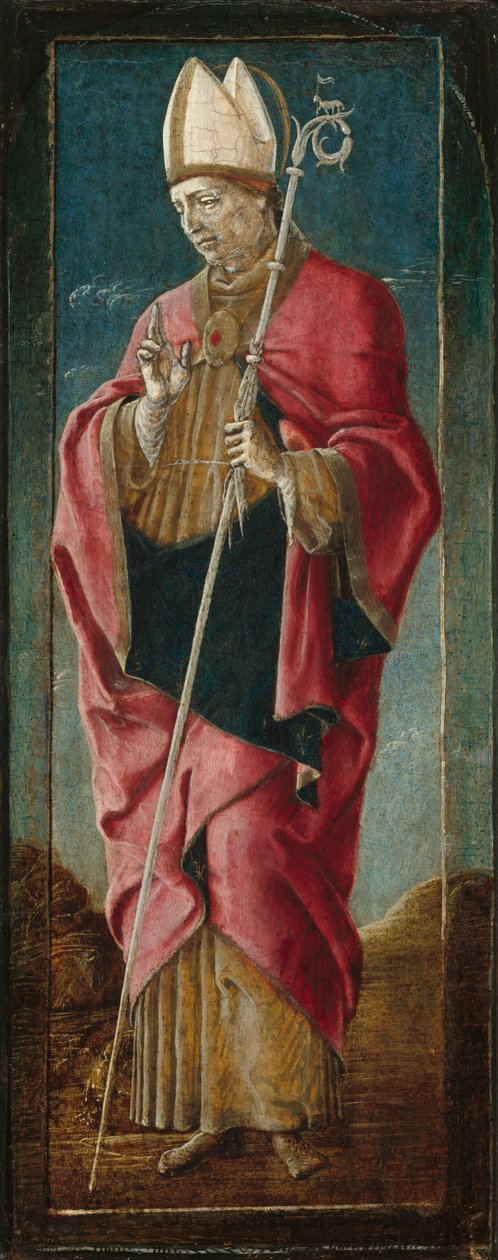 Saint Louis de Toulouse, vers 1470-1480 (tempera et détrempe sur panneau) - Cosimo Tura