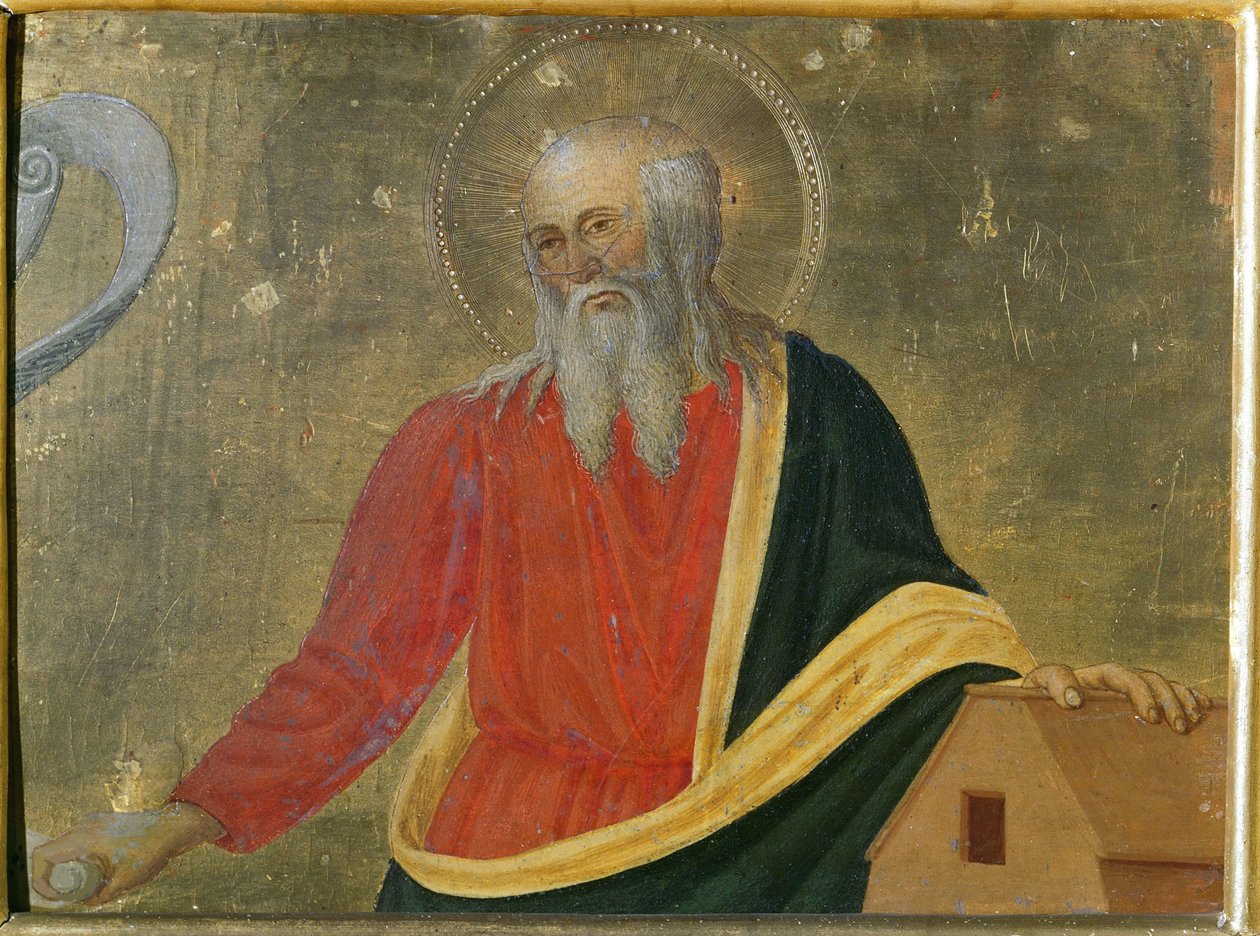 Panneau de prédelle de Noé du retable - Cosimo di Lorenzo Rosselli