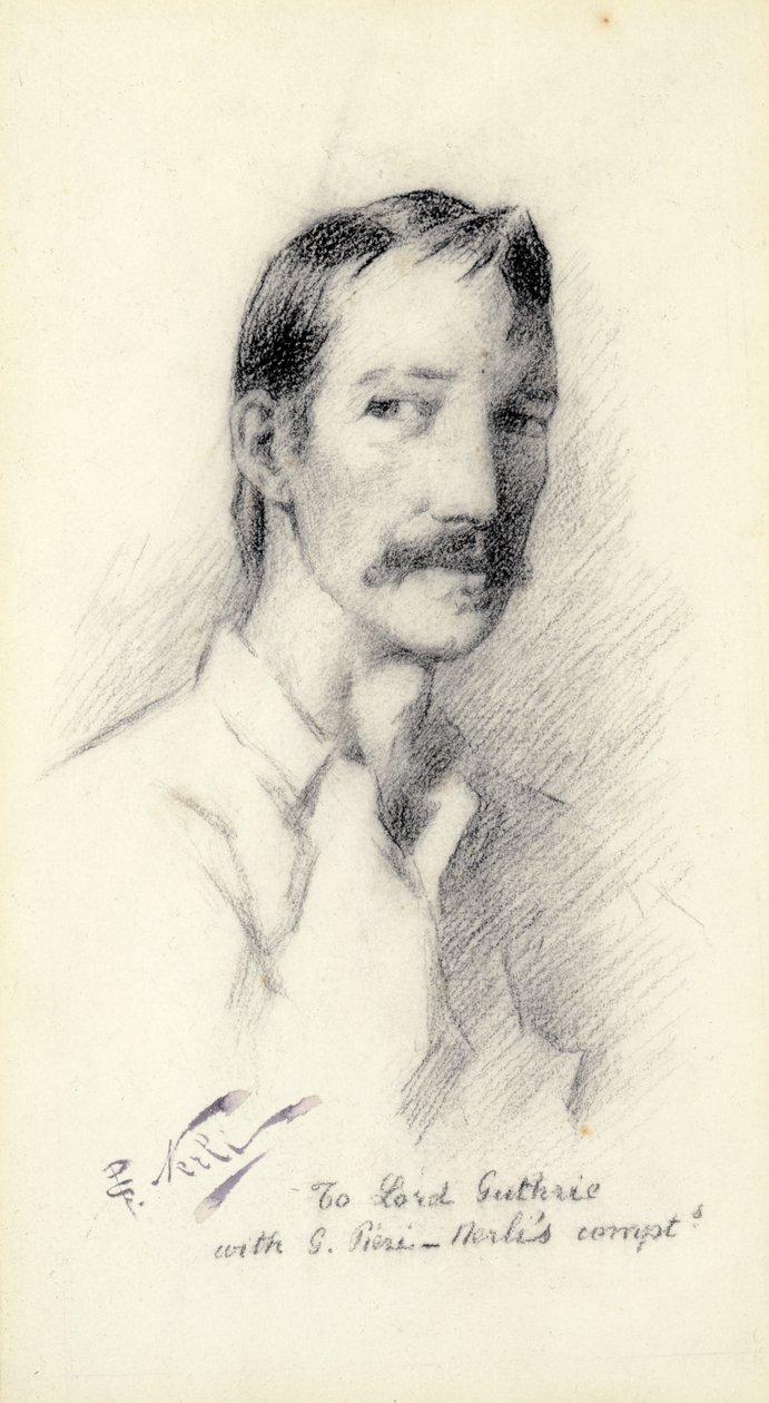 Robert Louis Stevenson, 1892 - Count Girolamo Pieri Nerli