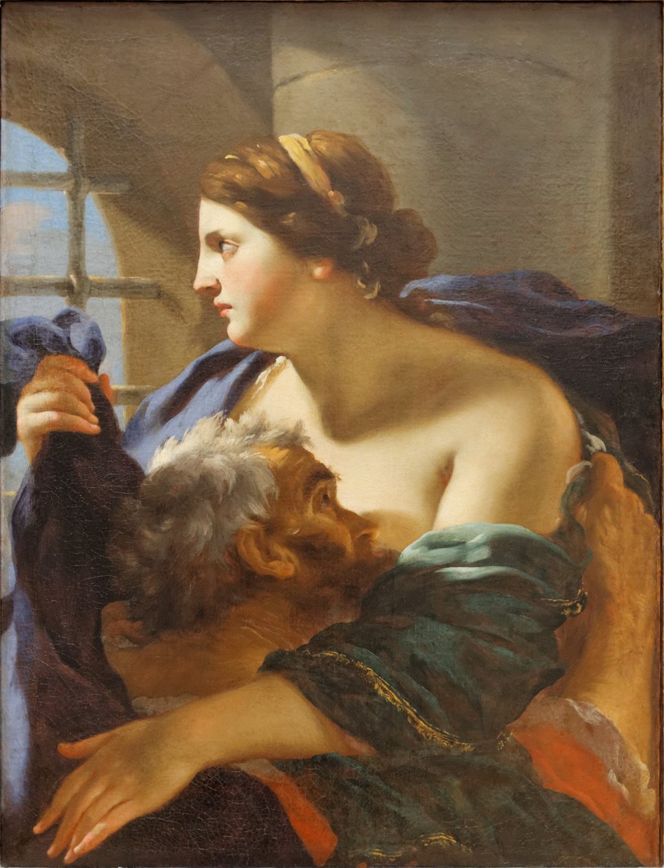 Charité romaine par Mellin Louvre RF 1985-81 n01 - Coyau