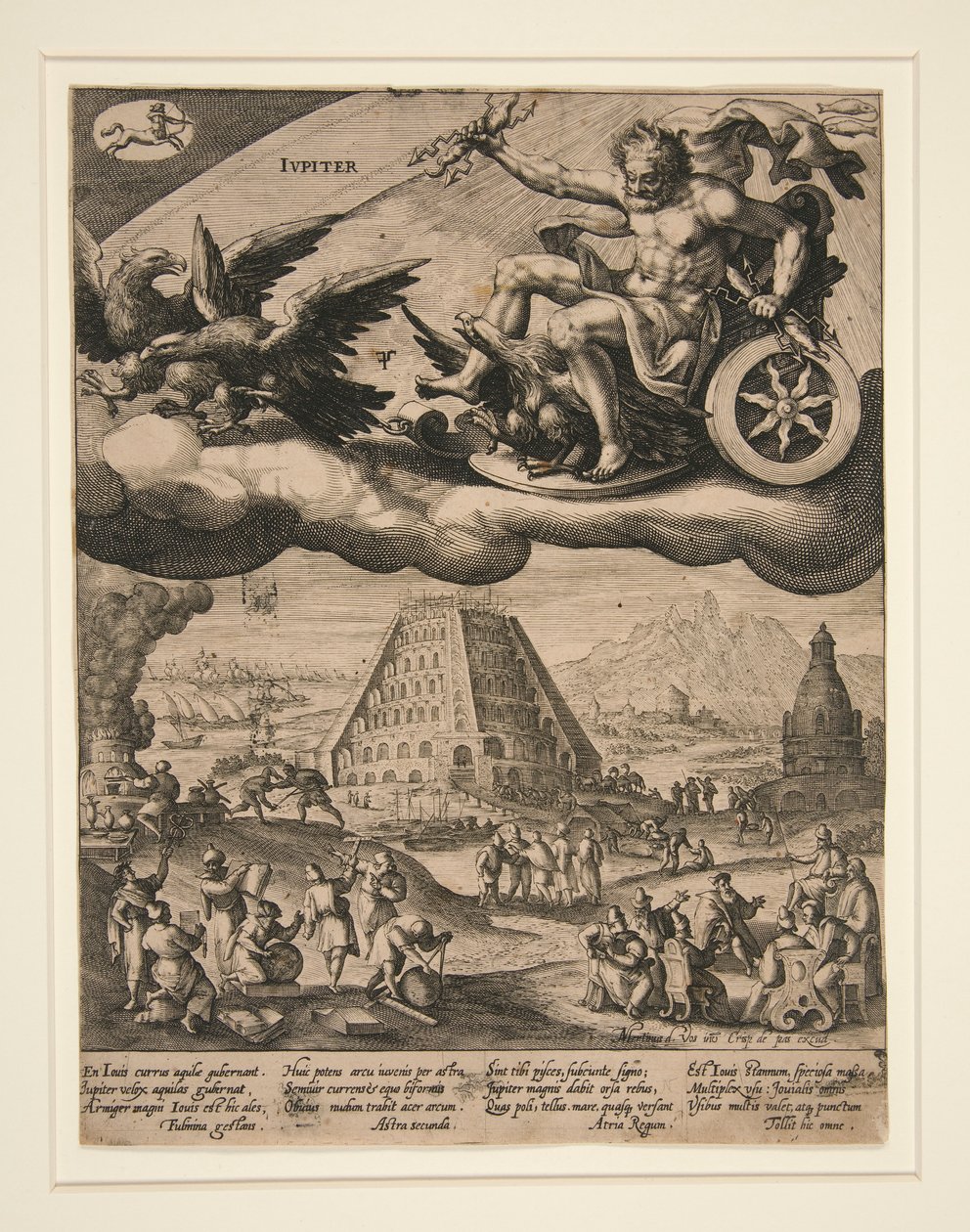 Jupiter, de la série Les Sept Planètes - Crispijn de Passe the Elder