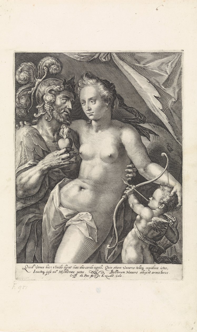 Mars et Vénus - Crispijn van de Passe (I)