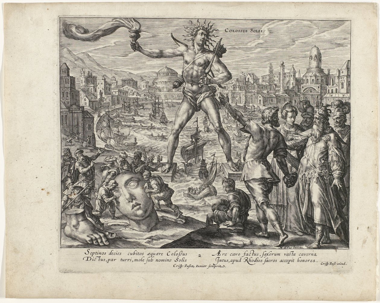 Colosse de Rhodes - Crispijn van de Passe (II)