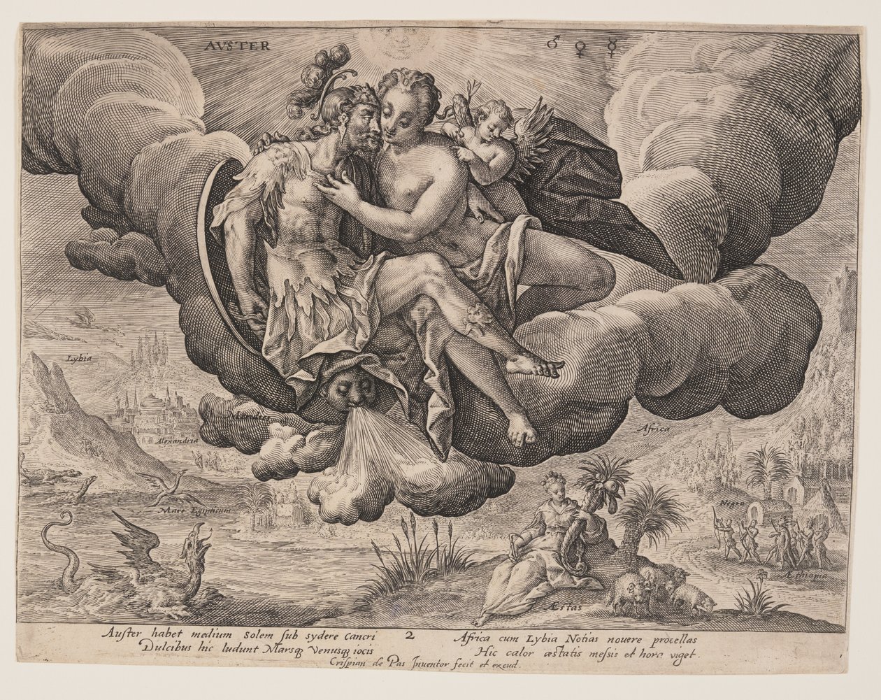 Auster, extrait de The Winds - Crispijn van de Passe I