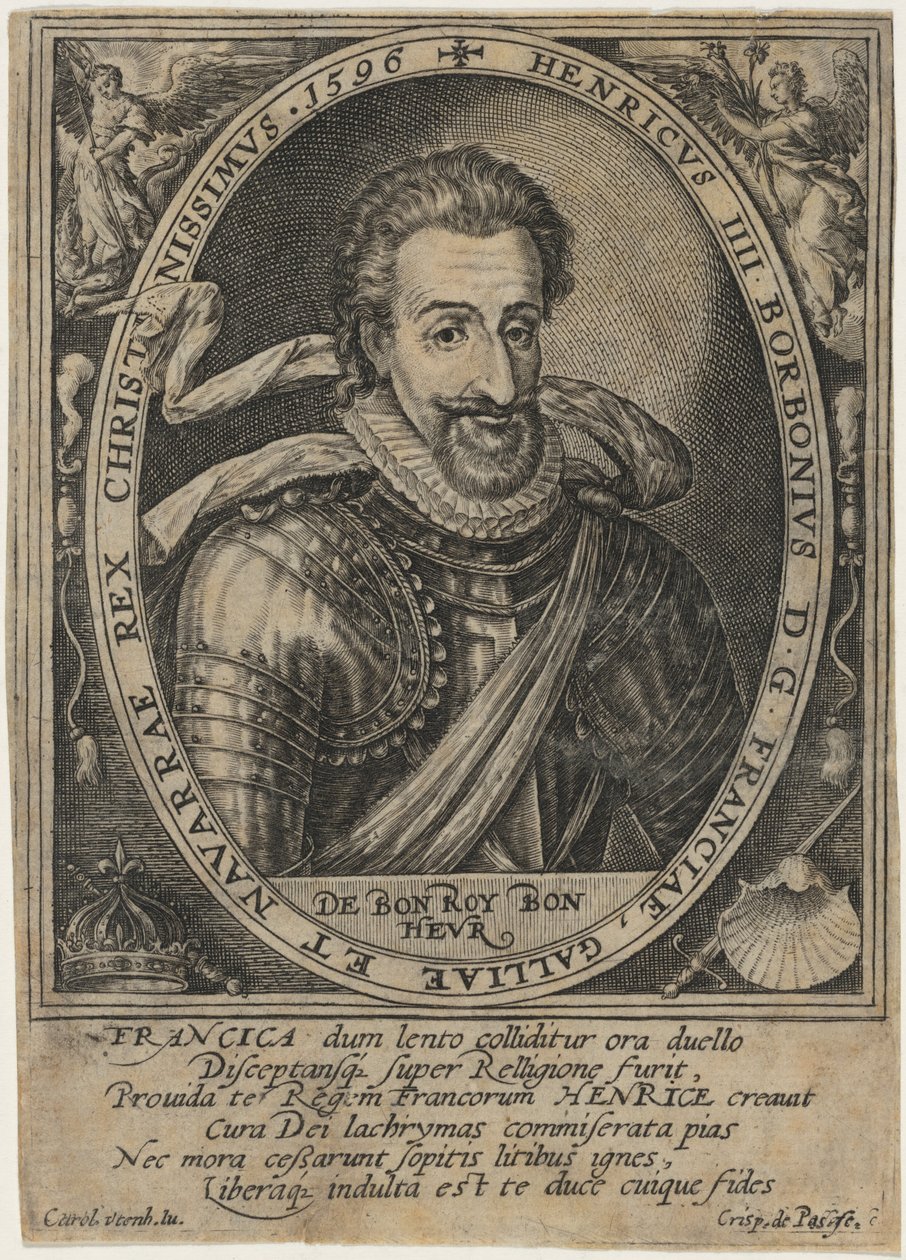 Henri IV, roi de France - Crispijn van de Passe I