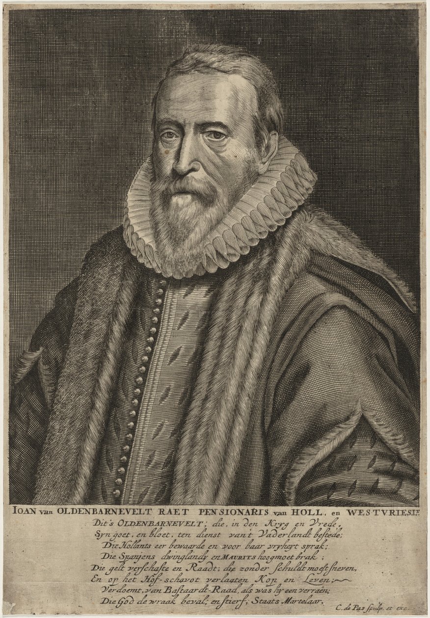 Johan van Oldenbarnevelt - Crispijn van de Passe I