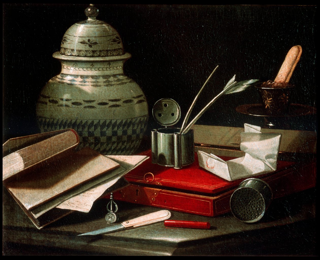 Nature morte avec des instruments d