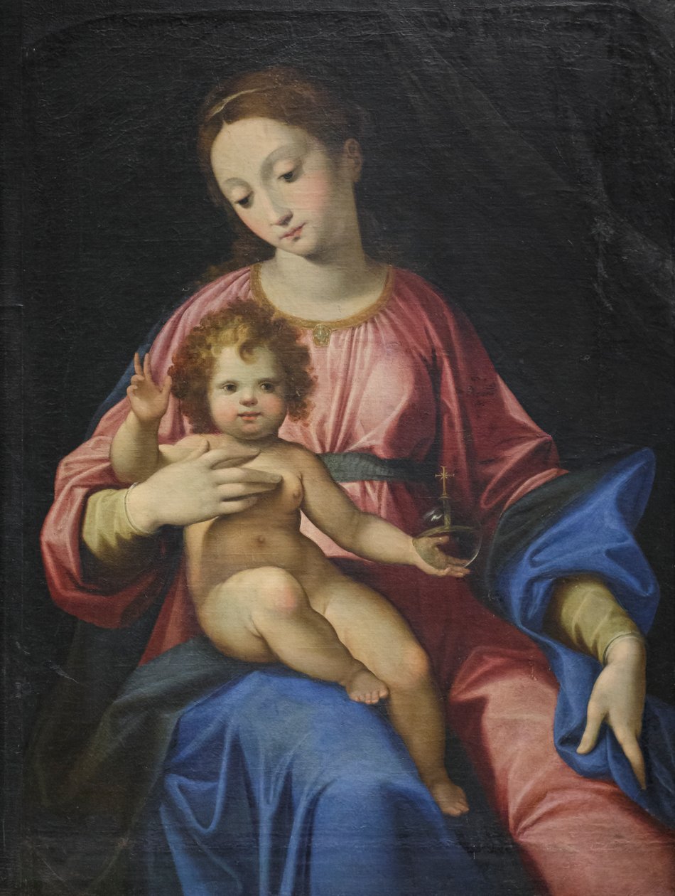 Madonna col bambino - Cristoforo Roncalli