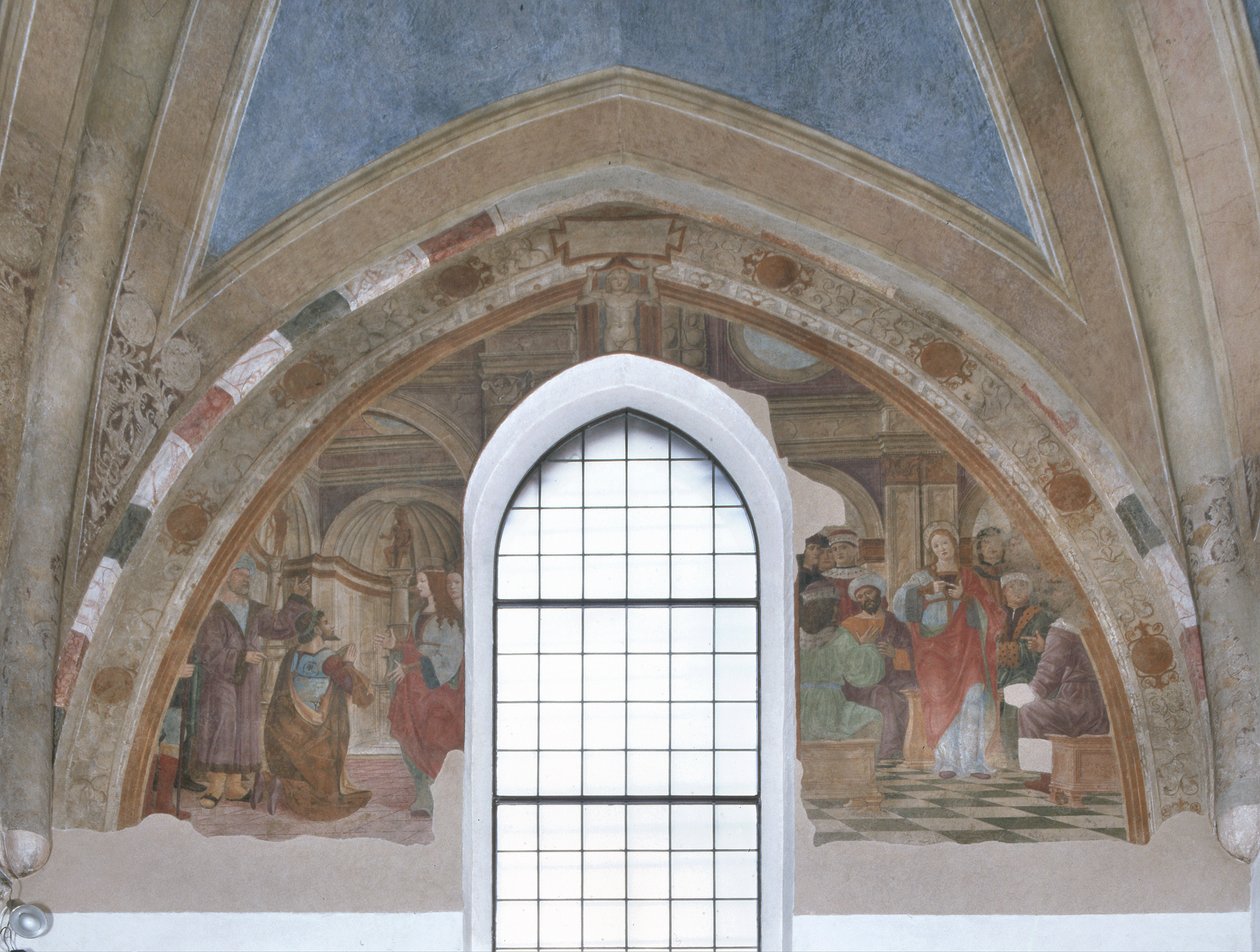 Scènes de la vie de Sainte Catherine, Chapelle Bolla - Cristoforo de Mottis