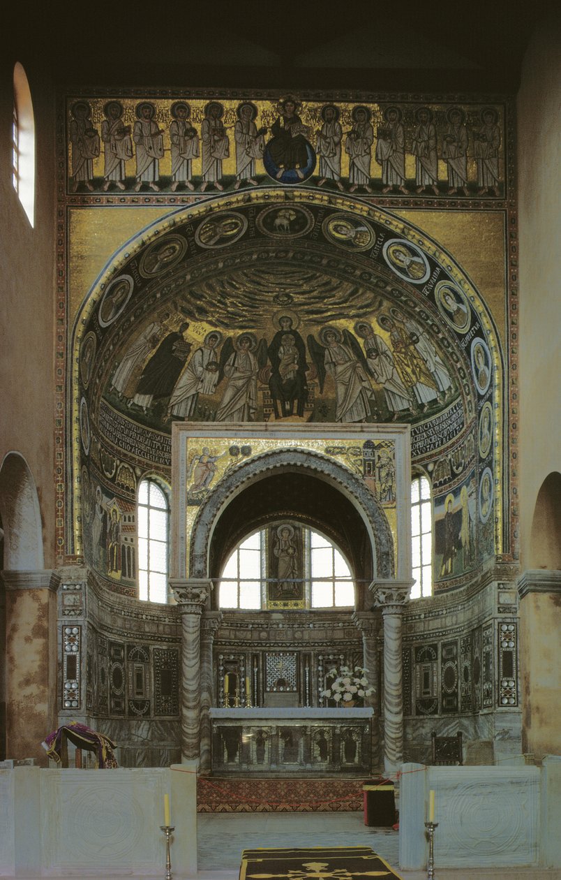 Abside et ciborium avec mosaïques, c.540 - Croatian School