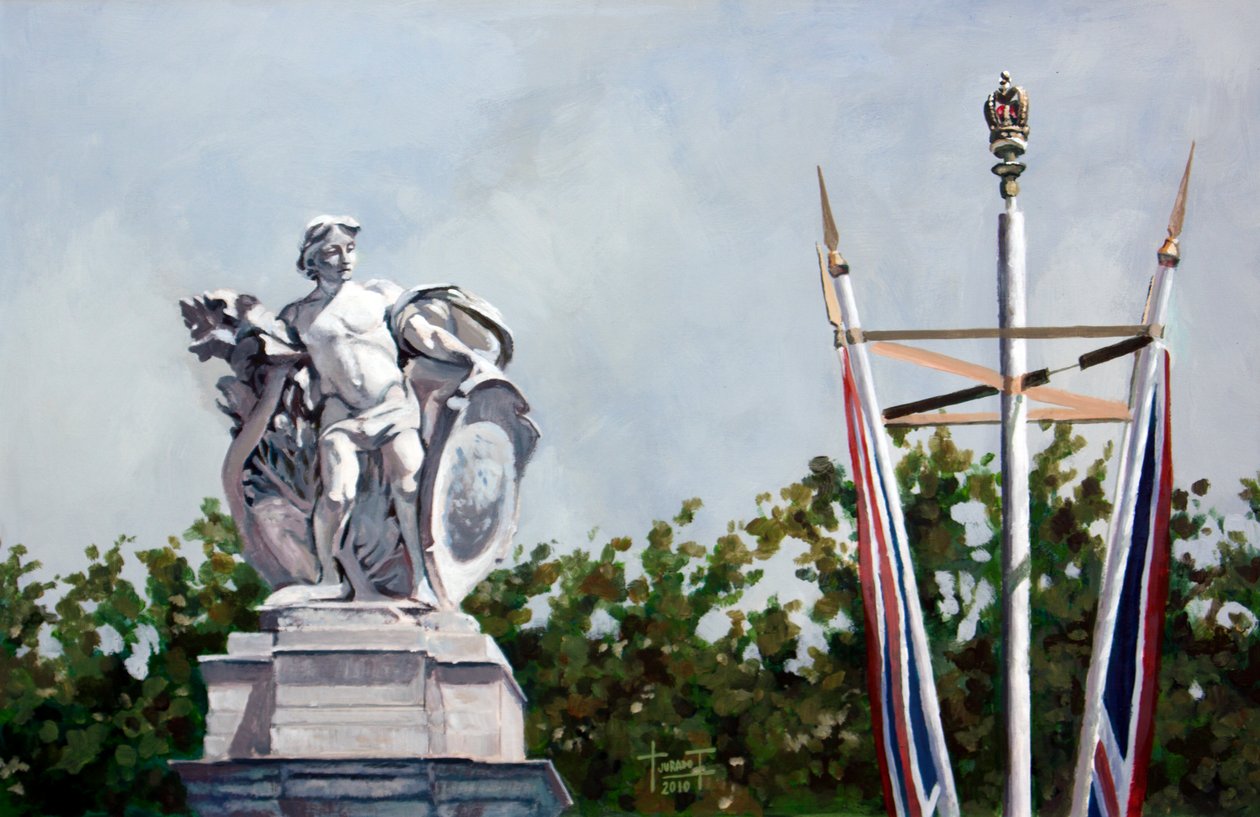 Regardant..., près du palais de Buckingham, 2010 - Cruz Jurado Traverso