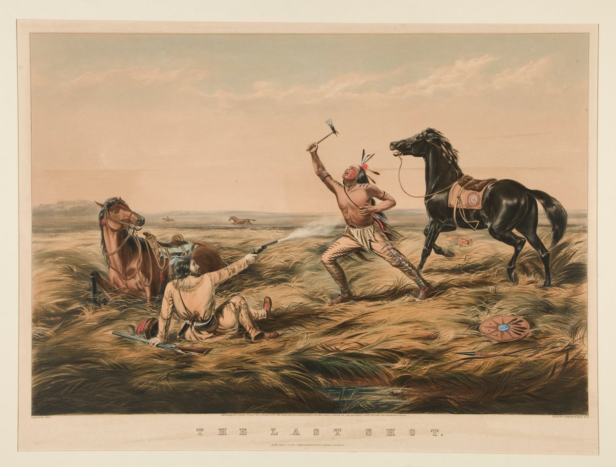 Le Dernier Coup - Currier and Ives