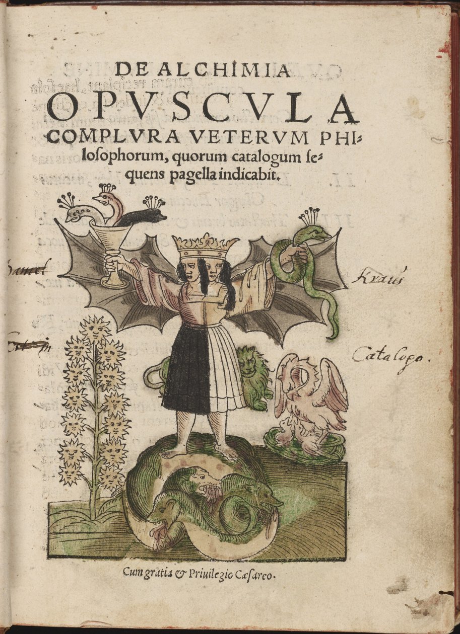 De Alchimia opvscvla complvra vetervm philosophorum, 1550 - Cyriacus Jacob