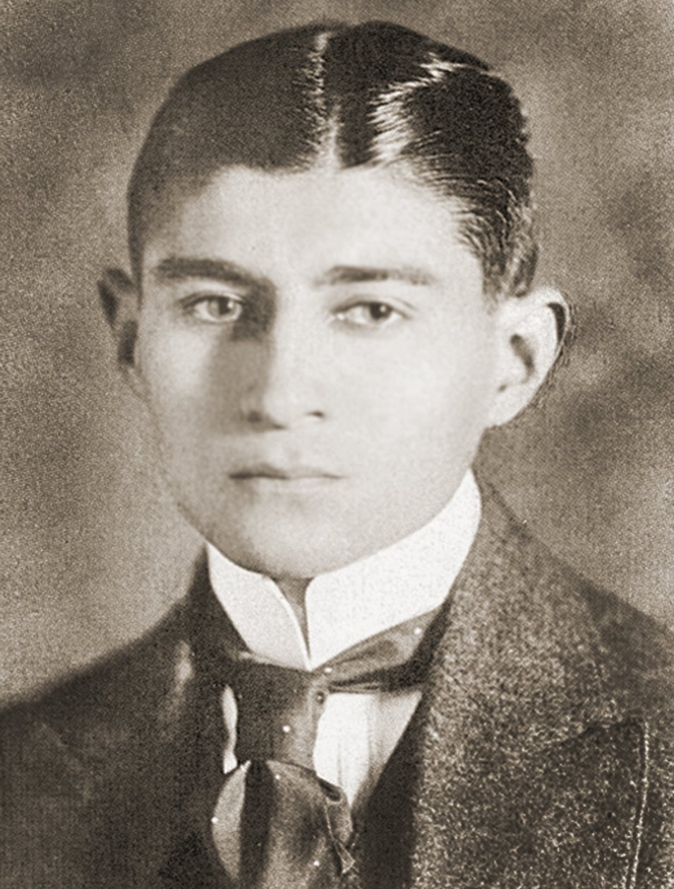 Portrait de Franz Kafka, (1883 – 1924) - Czech School