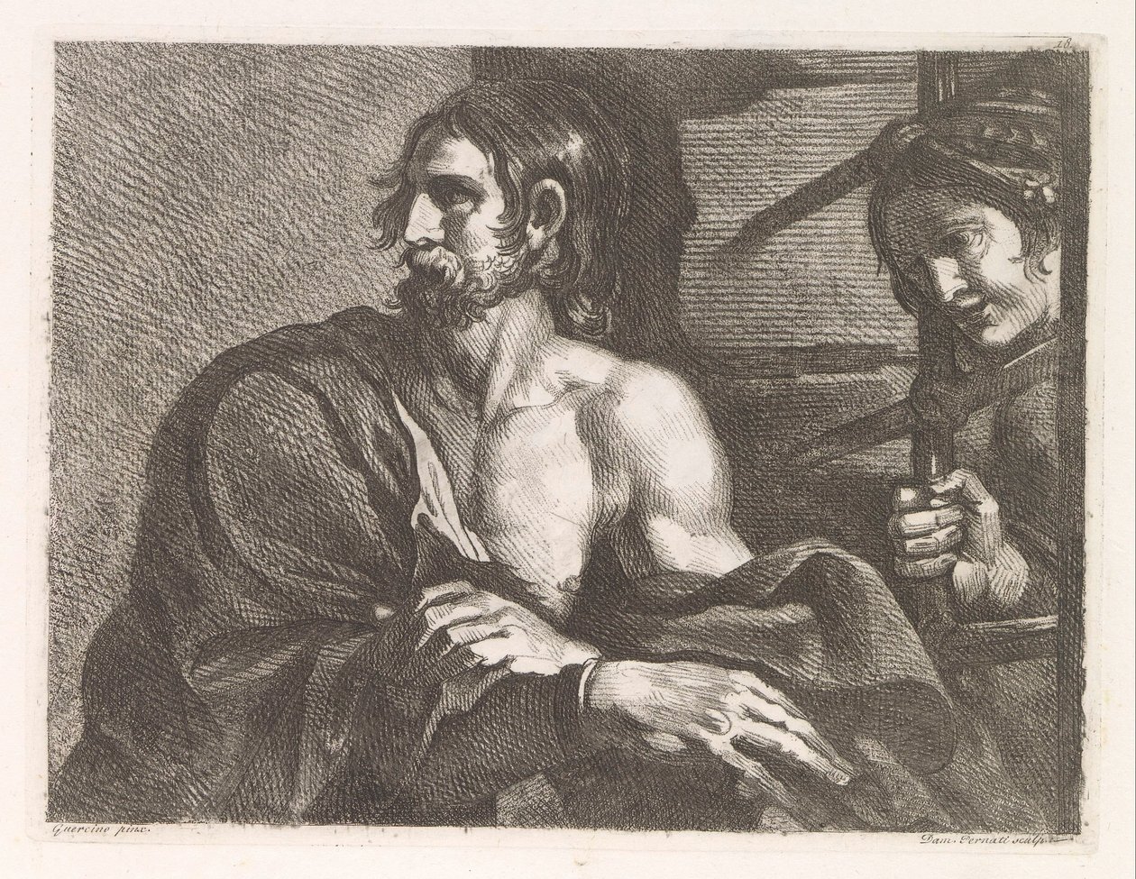 Saint Jean-Baptiste en prison visité par Salomé - Damiano Pernati