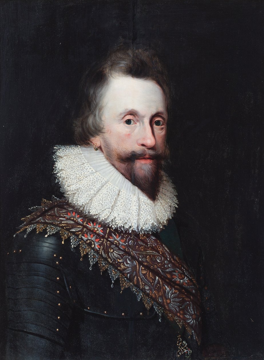 Portrait de Henry Wriothesley, 3e comte de Southampton (huile sur panneau) - Daniel (studio of) Mytens