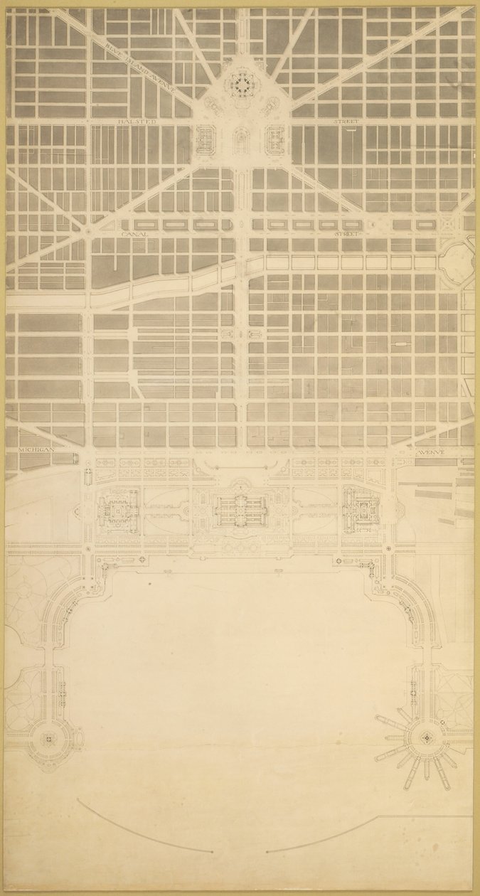 Plan de Chicago, 1909 : Chicago. Le Centre d