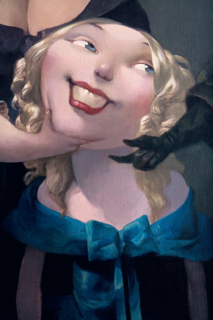 La proposition (détail), de Barbe Bleue par Charles Perrault (1628-1703) - Daniel Cacouault