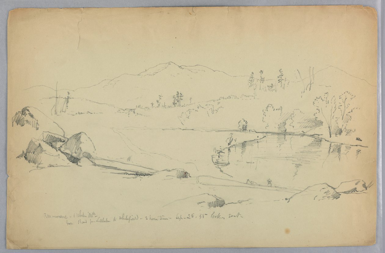 Rivière Ammonoosuc et Montagnes Blanches, N.H. - Daniel Huntington