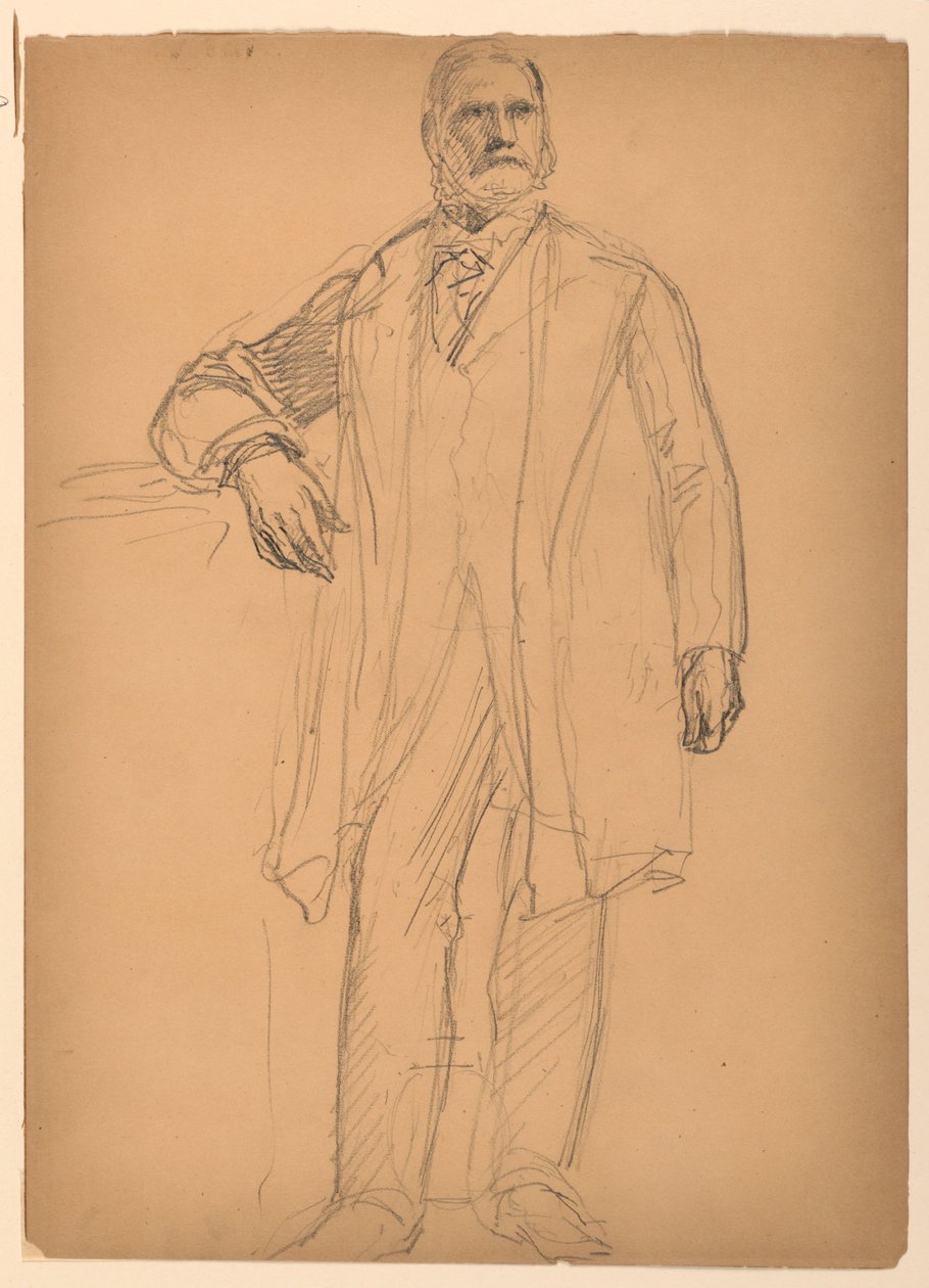 Dessin, Président Chester Alan Ar, juin 1886 - Daniel Huntington
