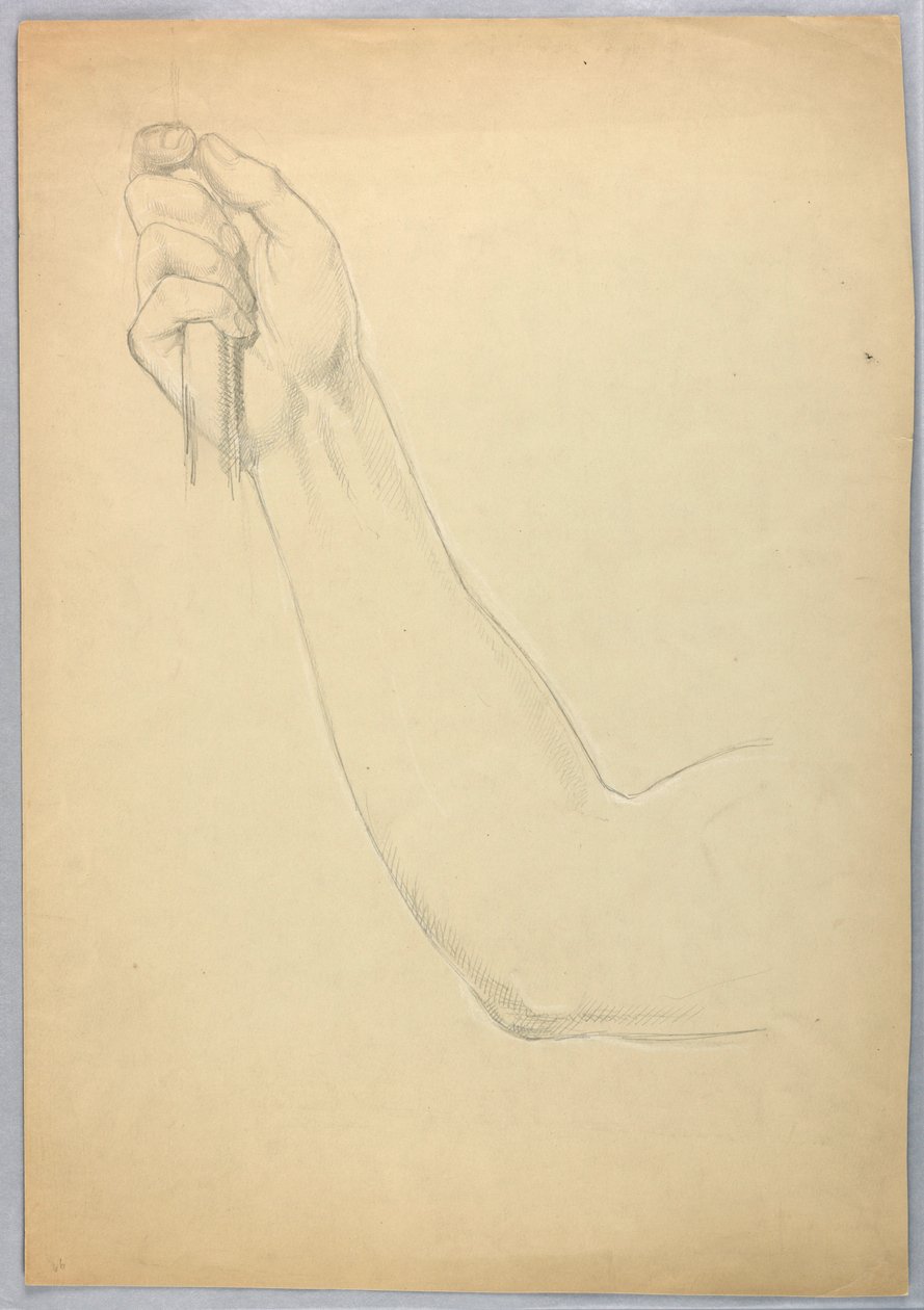 Dessin, étude pour le double de "C", 1850 - Daniel Huntington