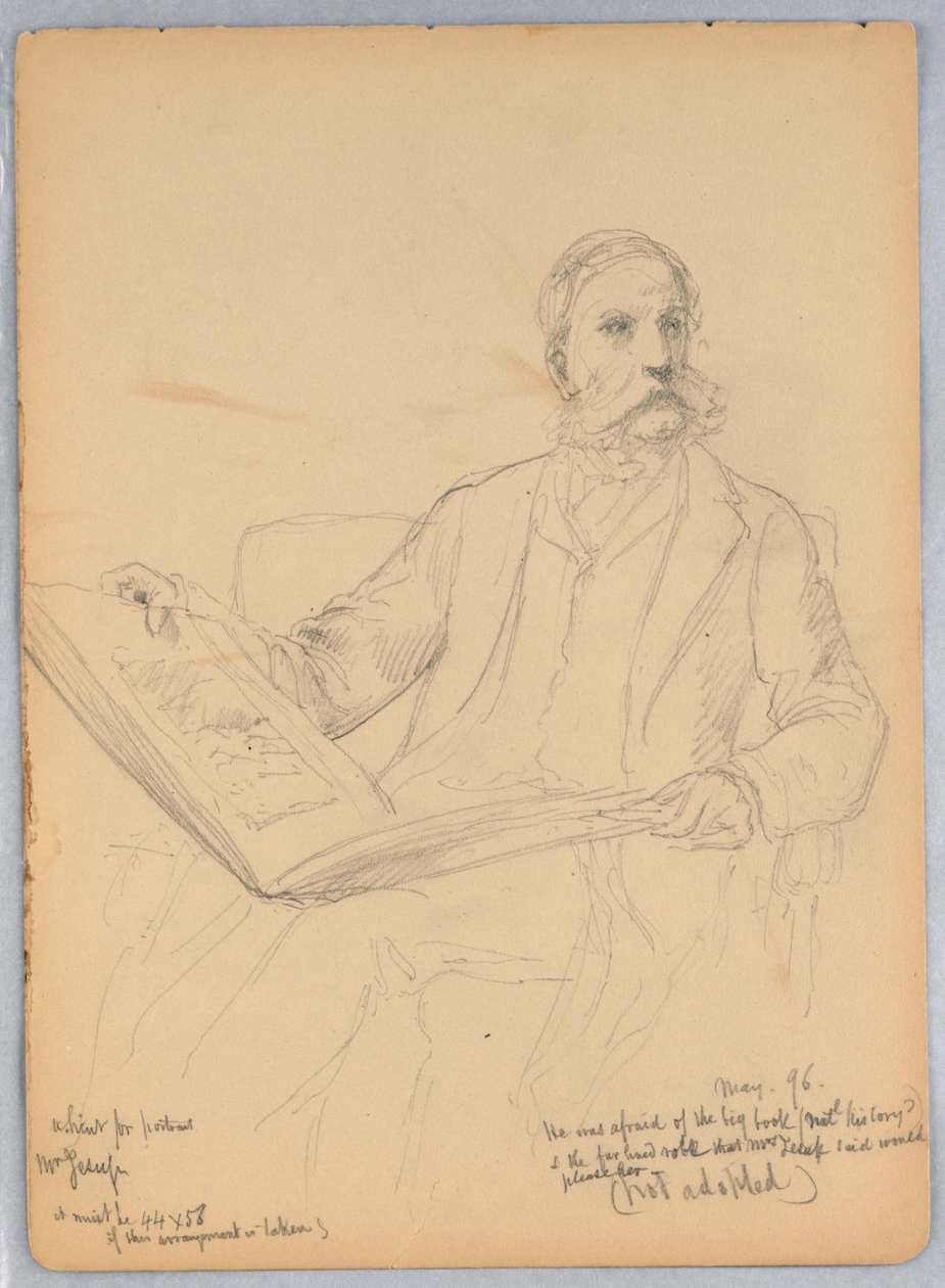 Étude pour un portrait de M. Morris K. Jesup, Esq. - Daniel Huntington