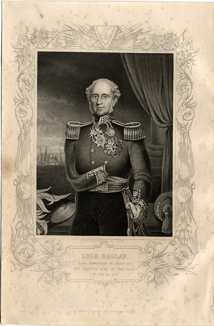 Portrait de Lord Raglan, 1856 - Daniel John Pound