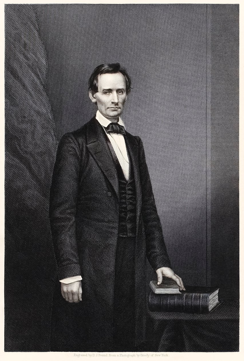 Abraham Lincoln : 16e Président des États-Unis (gravure) - Daniel John. Pound