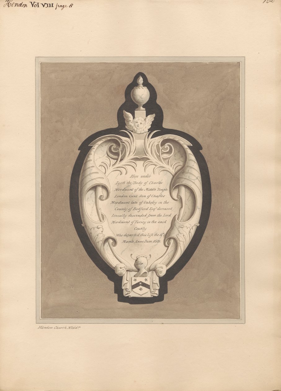 Mémorial à Charles Mordaunt de l