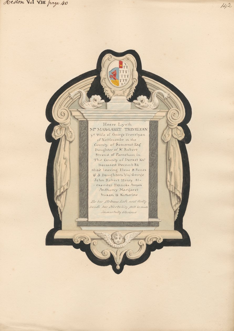 Mémorial à Mme Trevelyan de l
