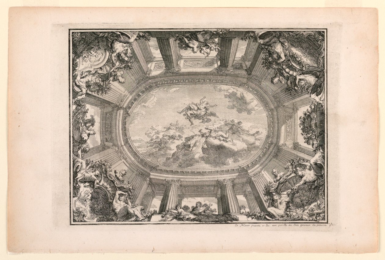 Planche dans Nouveaux livres de peintures de salles et d